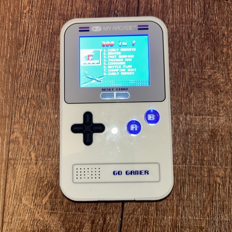 My Arcade Go Gamer 300 Color Games In 1 Classic Video Game System Handheld