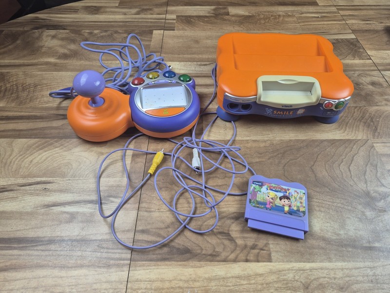 VTech V.Smile TV Learning System Kids Education Homeschool Console Controller