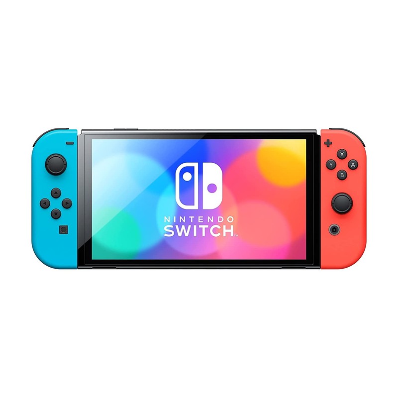 Nintendo Switch OLED Model (Neon Red & Neon Blue Joy-Con - Import with US Plug gallery