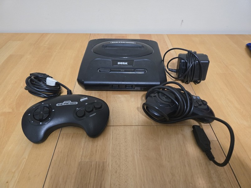 Sega Genesis Model 2 Console Black, MK-1631, Turns On