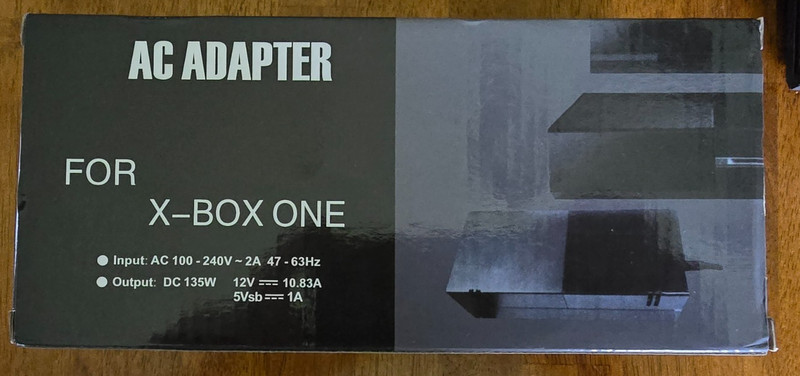 Microsoft Xbox One 1 TB Console Model 1540 w/ Adapter and 5 Games - Fully tested gallery