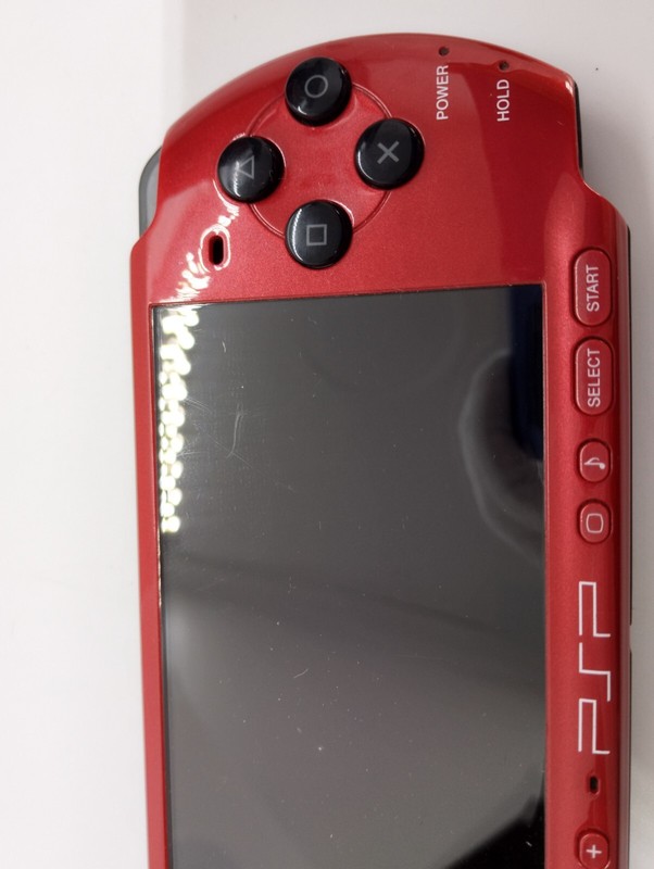 Radiant Red Sony PSP 3000 System w/ charger&Box [TESTED] Playstation gallery