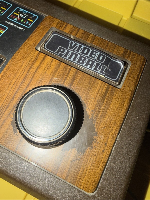 1977 ATARI Video Console Pinball Model C-380 - untested gallery