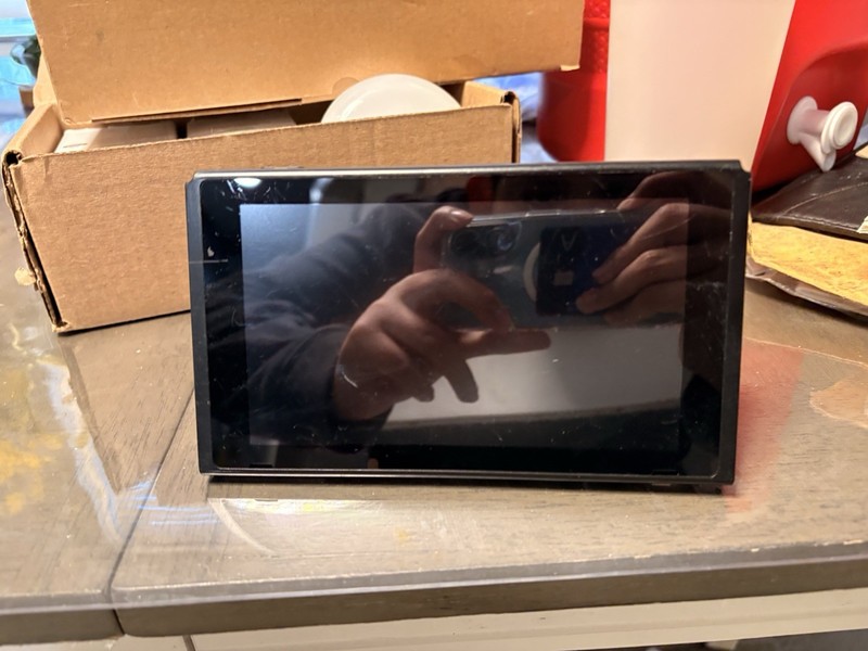 Nintendo Switch Black Console with Kickstand, USB-C, Headphone Jack