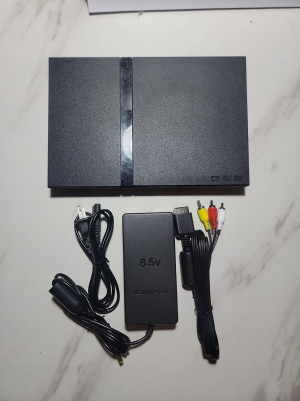 Sony PlayStation 2 – Slim Home Console – Black Tested SCPH-77001