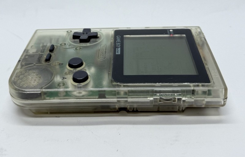 Nintendo Gameboy Pocket Transparent Clear - MGB-001 - Tested with Game gallery