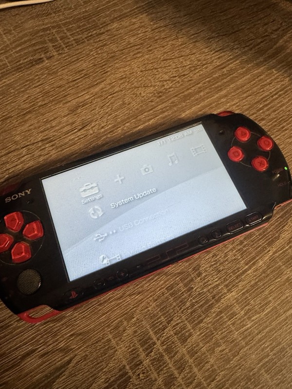 Sony PSP-3000 Handheld System Radiant Red 2gb Sd. 150 or best offer