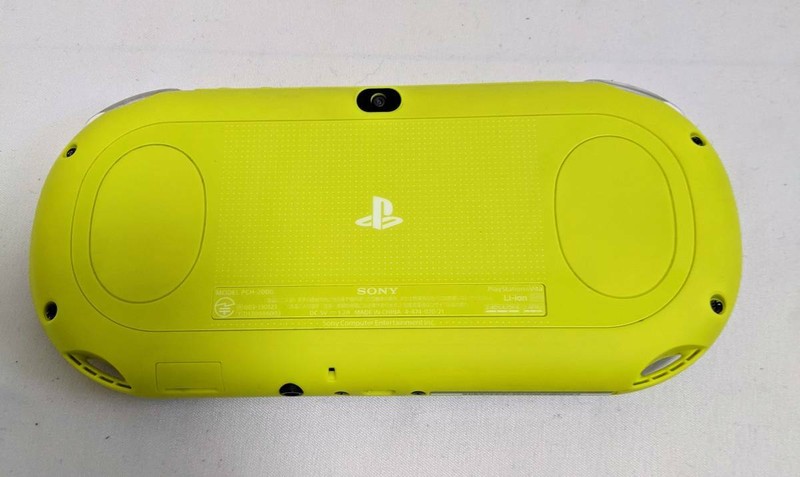 PS Vita Wi-Fi Console Lime green / white PCH-2000ZA13 Japan with charger gallery