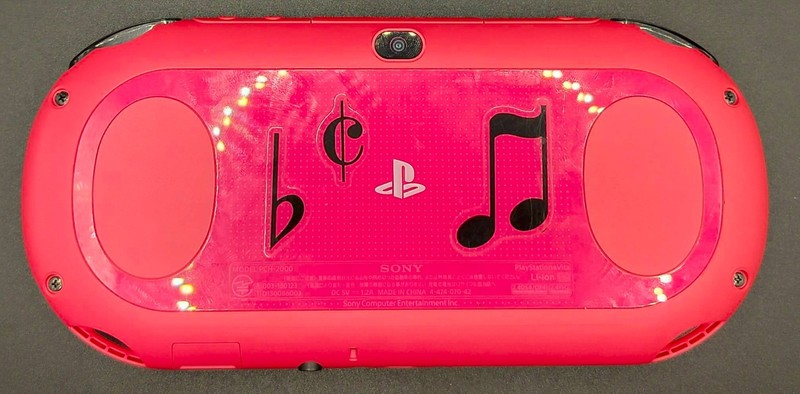 Sony PS Vita 2000 JP Pink Black Region Free Tested Working with box and manuals gallery