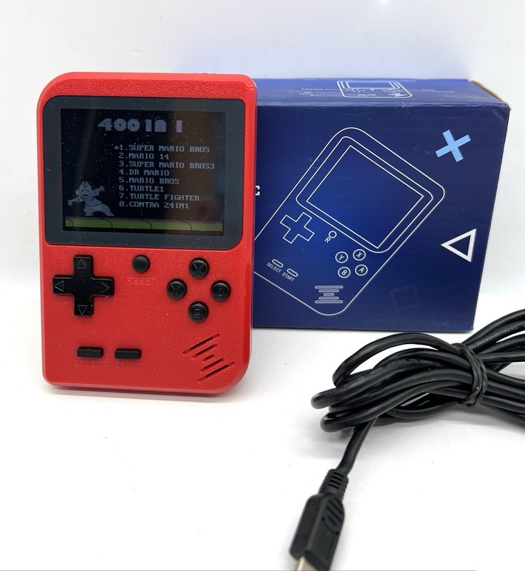 Working Retro Handheld Game Console 400-in-1 with 3″ Color Screen *ShipsFAST