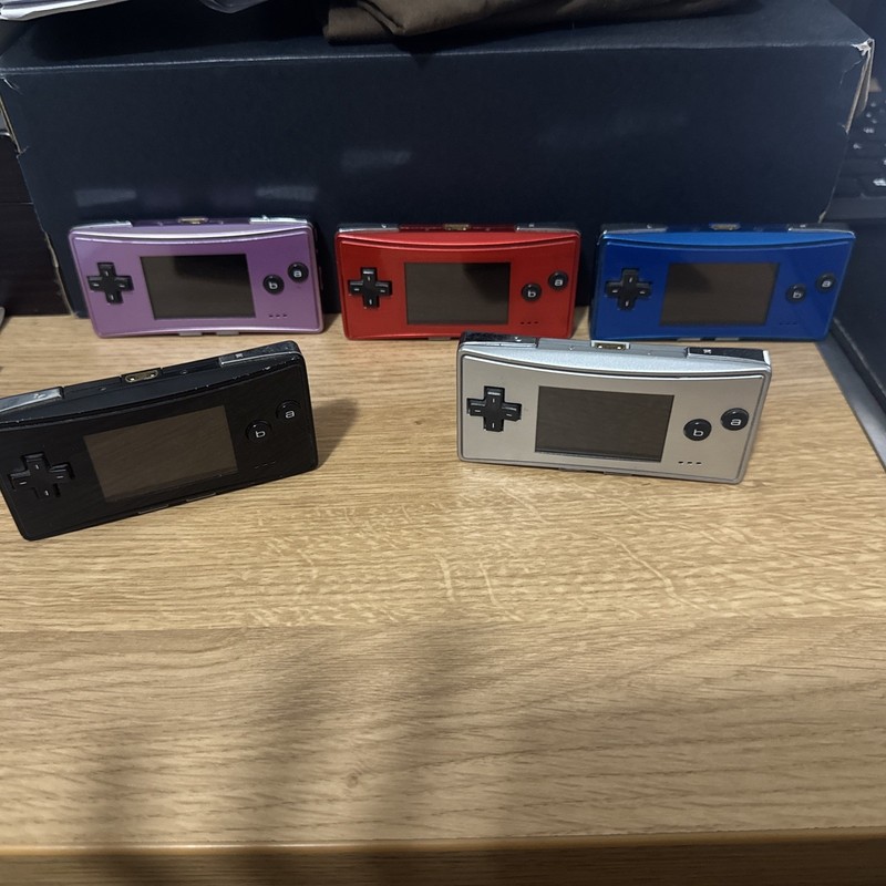 Nintendo Game Boy Micro set Rare Aus Australia Edition gallery
