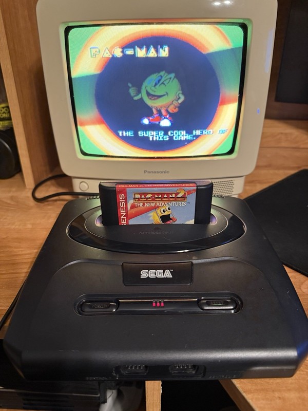 SEGA Genesis II 16MB Console - 6 Games - Cables + 2 Controllers! gallery
