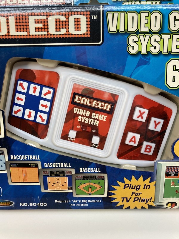 Coleco video game System-6 built in games-2005 techno source-plug & play to TV gallery