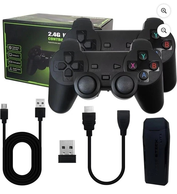 GameStick Lite 4K Ultra HD Wireless HDMI Microconsole Classic Games gallery