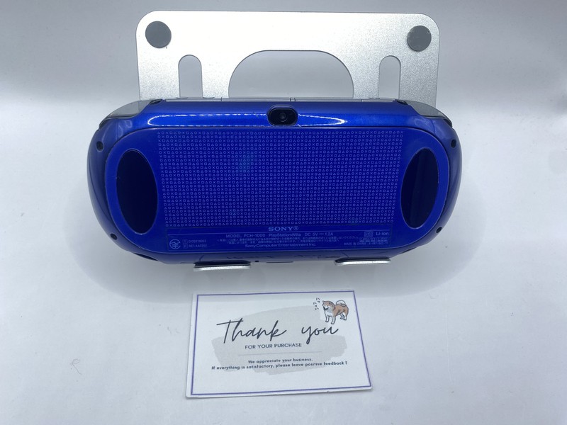 Scratches PS Vita Sapphire Blue PCH 1000 ZA04 Console only gallery