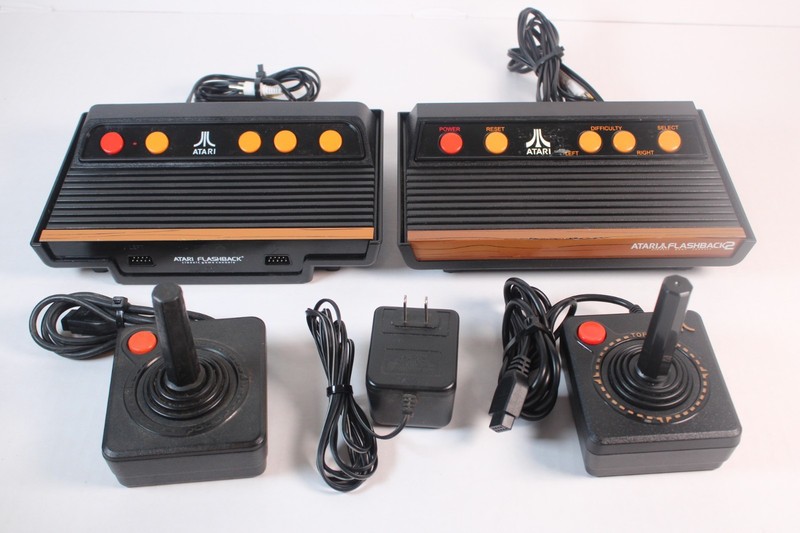Atari Flashback Classic Game Console w/ 2 Wired Controllers + Flashback 2 parts