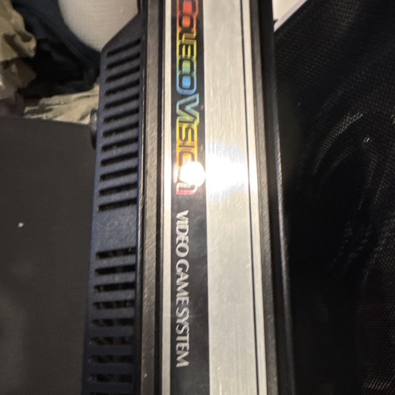 Coleco ColecoVision Black Video Game Console RF with Two Controllers gallery