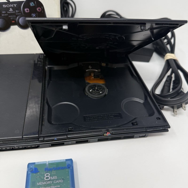 Sony PlayStation 2 PS2 Slim Console (SCPH-75001) with box - NO MANUAL gallery