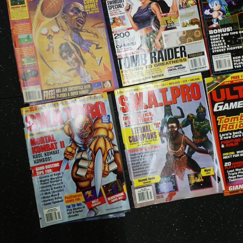 30+ Vintage 1990's Video Game Console Magazine Lot PSM, EGM, Dreamcast, Nintendo gallery