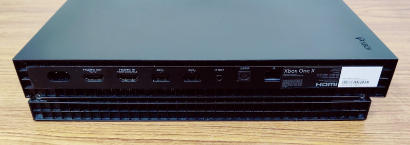 (148320) Microsoft Xbox One X 1TB Console Black Bad HDMI Port (1787) *For Parts* gallery