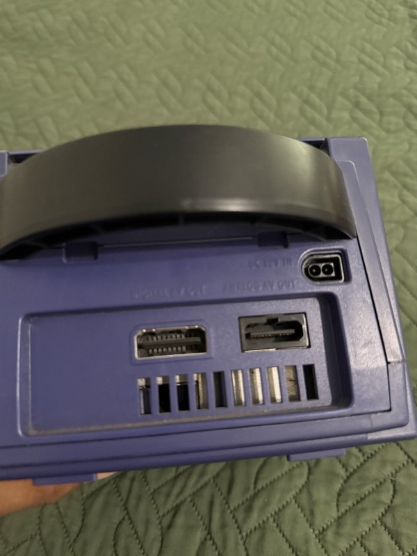 Nintendo GameCube DOL-101 Gaming System Indigo for Parts Or Repair gallery