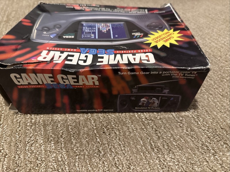 Rare Sega Game Gear Box Only. No Console gallery