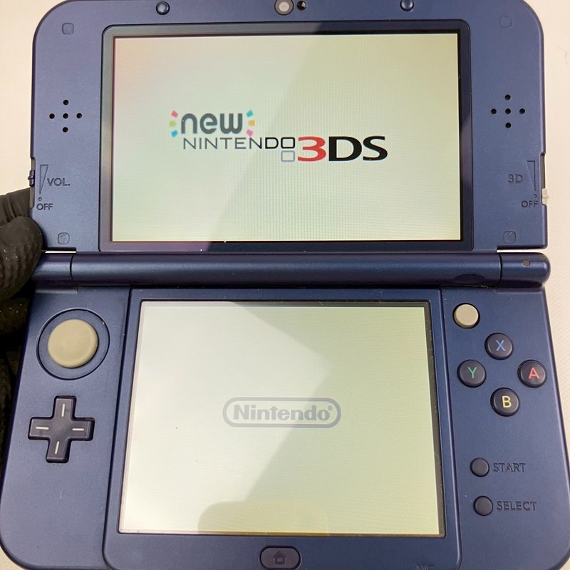 Nintendo new 3DS LL XL Metallic Blue Console Only Region Japanese Only 718 gallery