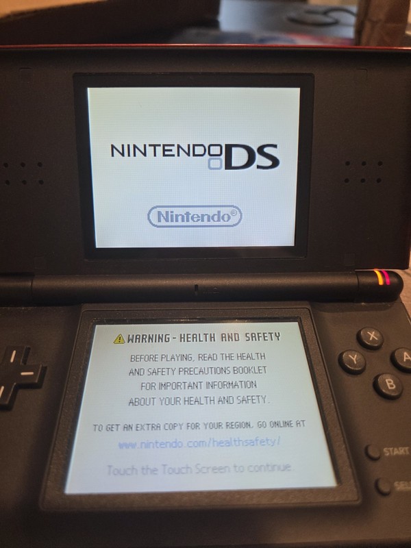 Nintendo DS Lite USG-001(JPN) Red Handheld Console w/ Stylus Only gallery