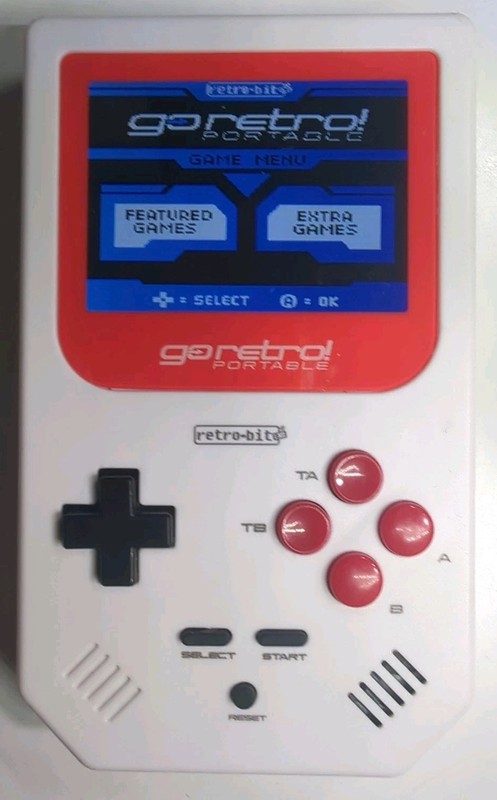 RetroBit Go Retro Portable Game Console