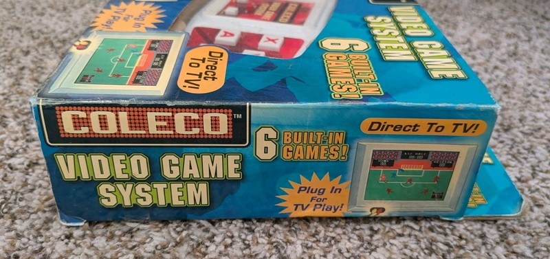 2005 Coleco Plug & Play-Video Game System 6 Built-In Games! Open box- Working! gallery