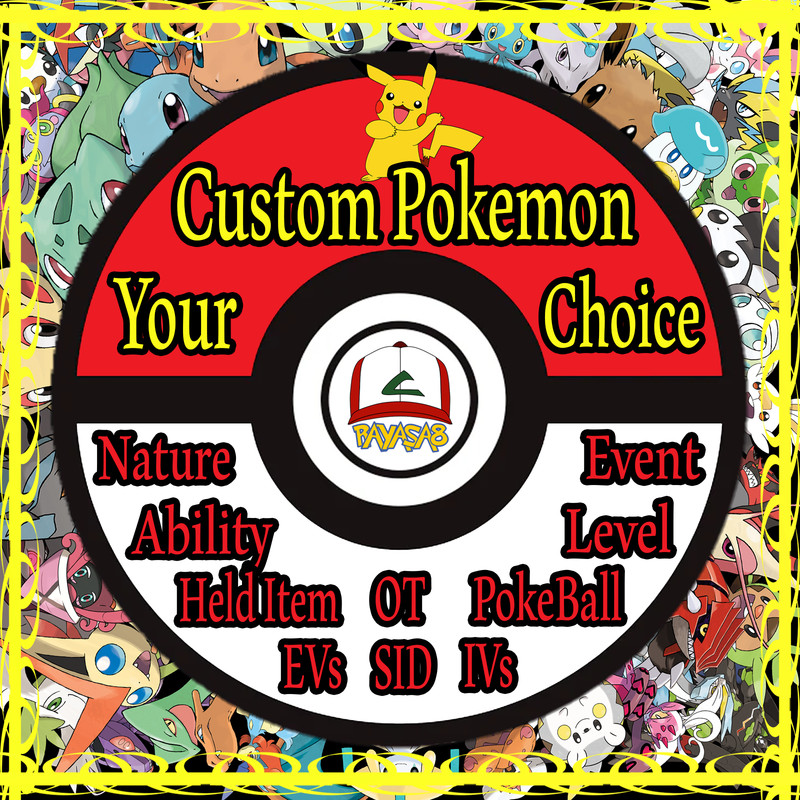 Pokémon Custom ⚡ Scarlet & Violet, SWSH, BDSP, Arceus, LGPE ⚡ Ultimate Builds