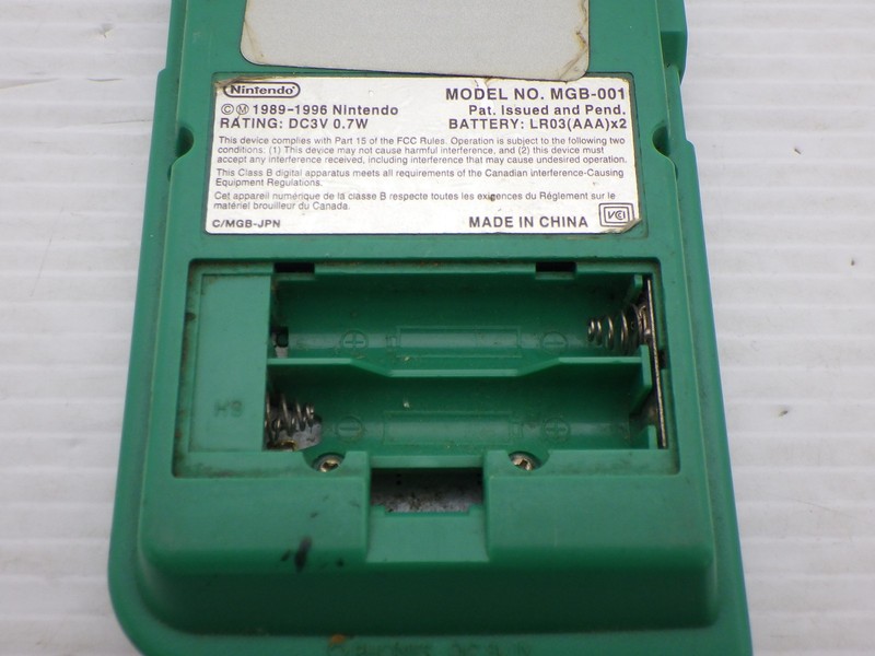 AS IS-Game Boy Pocket Console (MGB-001 / Green) GameBoy JP GAME. 9000025565691 gallery