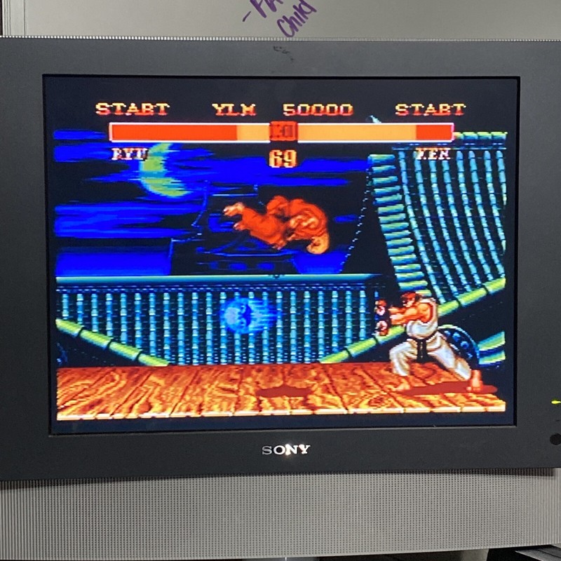 Sega Genesis Model 1 MK-1601 High Definition RF Video And Power 1 Game Tested! gallery