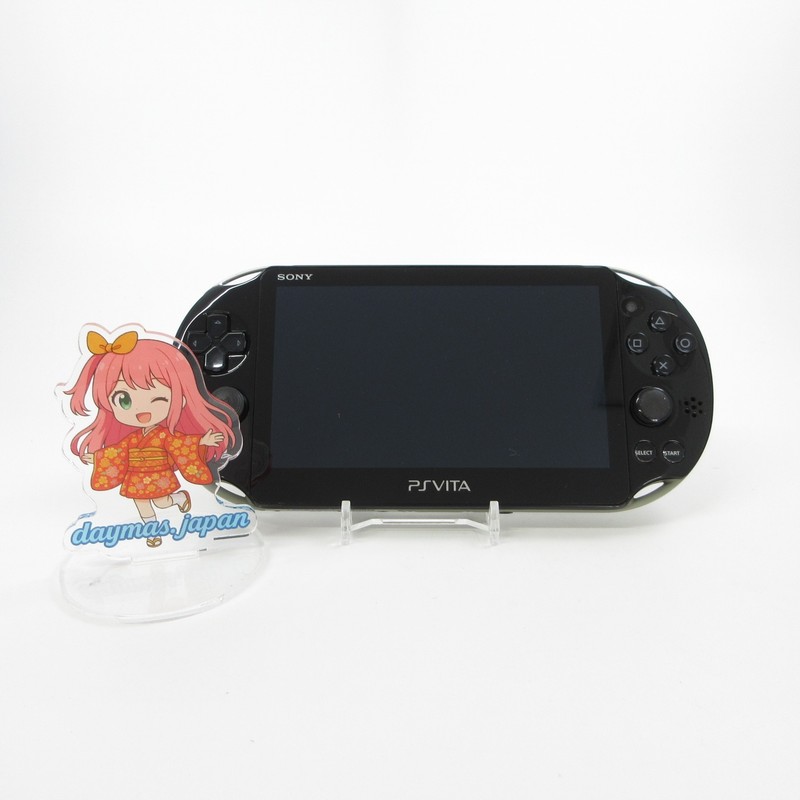 【Near Mint】Sony PS Vita PCH-2000 Khaki / Black Wi-Fi Model Console only #DEN2/08