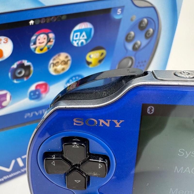 PS Vita PCH-1000 ZA04 Sapphire Blue Console Region free Tested Working LANK S gallery