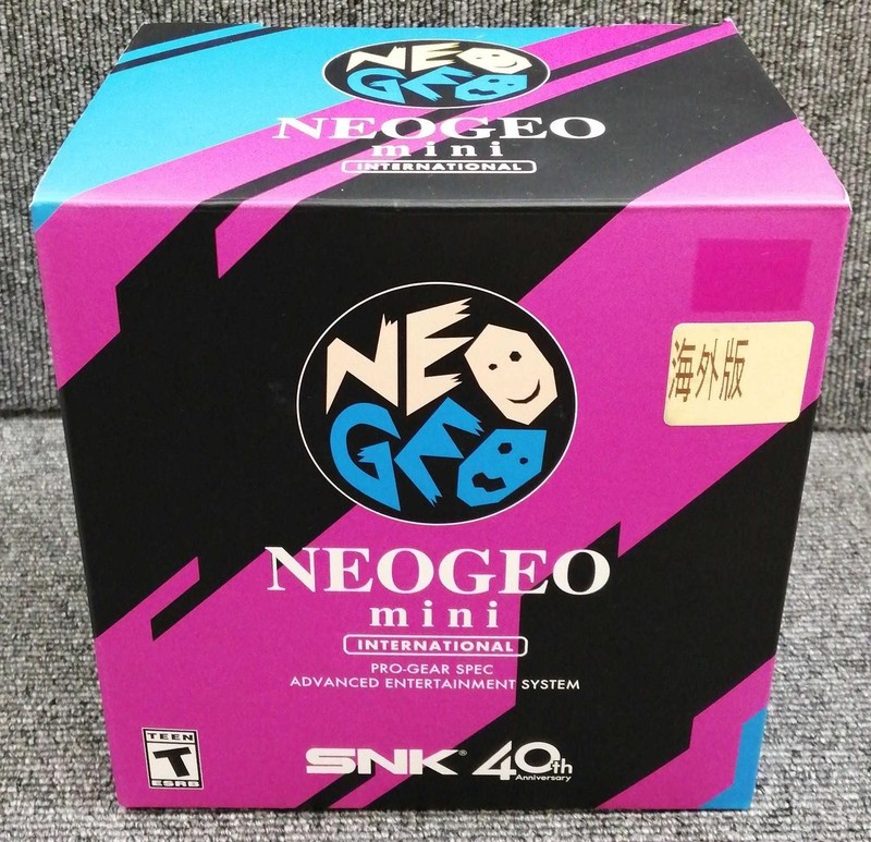 NEOGEO MINI INTERNATIONAL Model FM1I1X1800 SNK