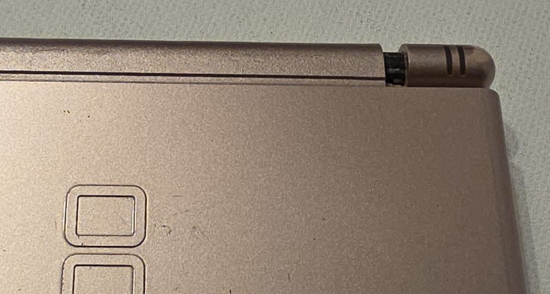 Nintendo DS Lite Console metallic pink USG-001 OEM charger Mario & Luigi TESTED gallery