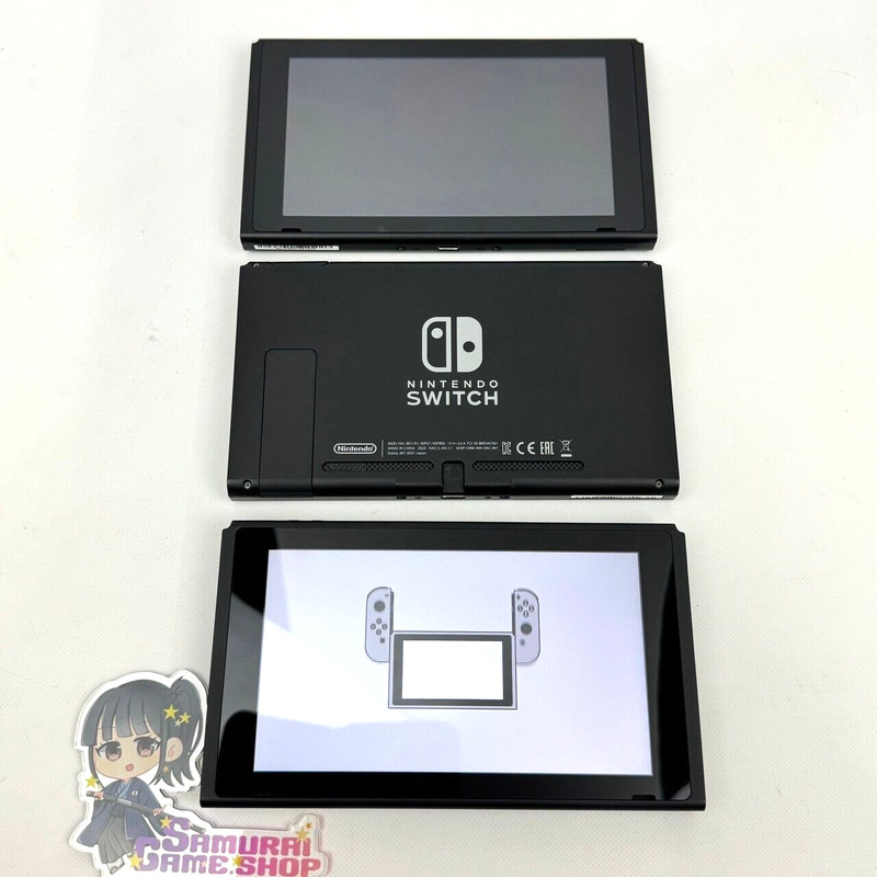 Nintendo Switch V2 HAC-001(-01) Console Tablet Only Screen Scratched Ship Fast