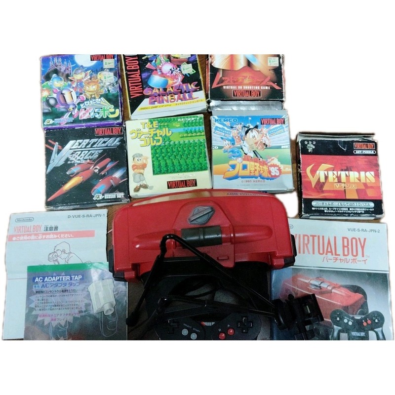 Virtual Boy ConsoleTobidase! 　7gameset japan