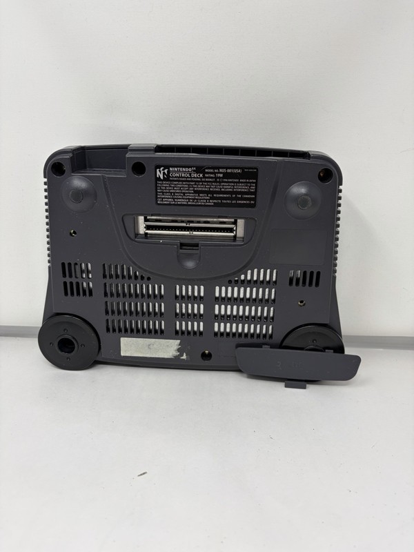 Nintendo 64 System N64 Console Charcoal Gray Tested Original Box gallery