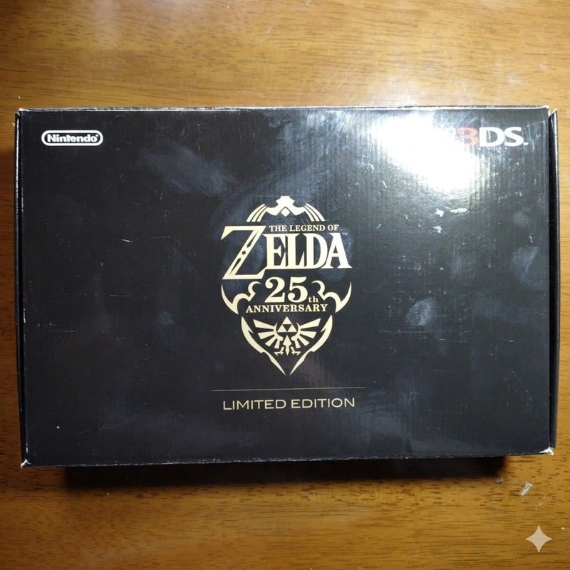 Nintendo 3DS Zelda 25th Anniversary Limited Edition Gold – Open Box Unused