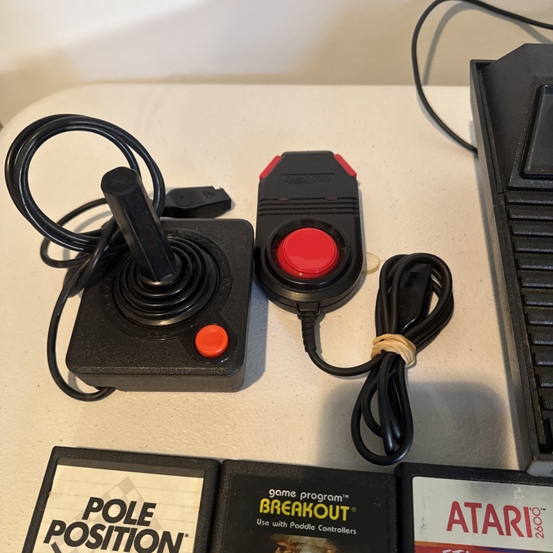 Huge Atari 2600 Console & 39 Games bundle Good games Frogger, frostbite, Pac-Man gallery