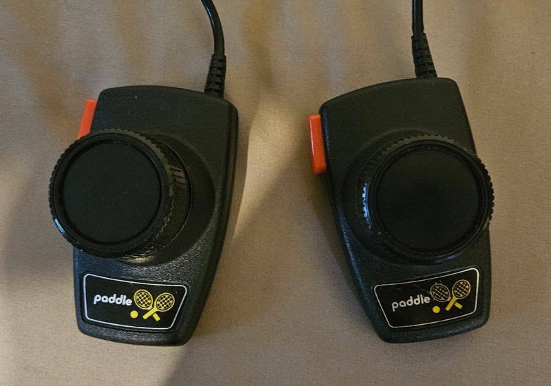 Atari 2600 Video Computer System-Console Untested-Vintage-Paddles gallery