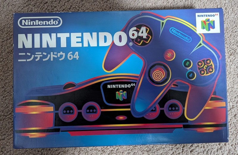 Nintendo 64 Gray Console – CIB Boxed – Region Free – Replacement Joystick