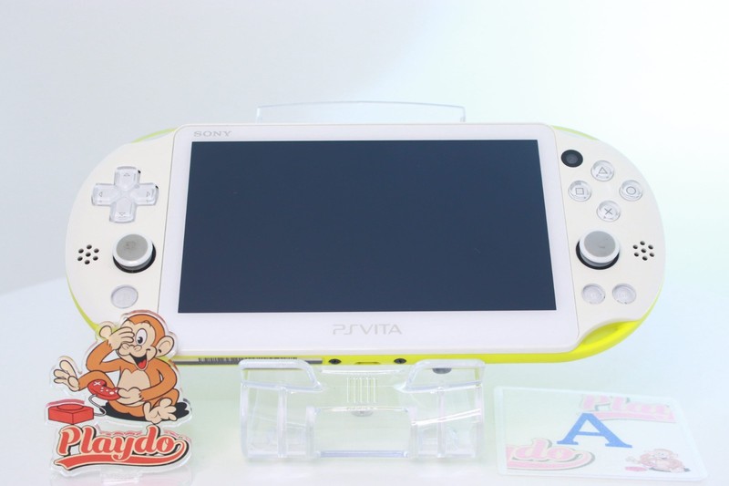 JP Game PS Vita PCH-2000 Lime Green White [ Rank：A]