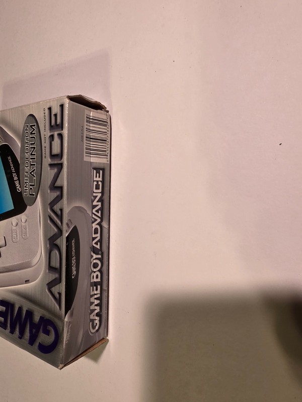 Game Boy Advance GBA Clear Glacier System (Nintendo, 2001) ☆ BOX ☆ gallery