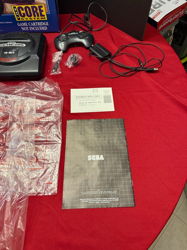 Original Sega Genesis 1 (Model 1601) with Original Box! All Original gallery