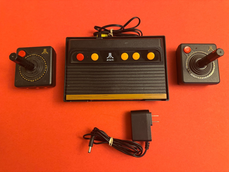 Atari Flashback 4 Video Game System – Console + 2 Controllers As-Is