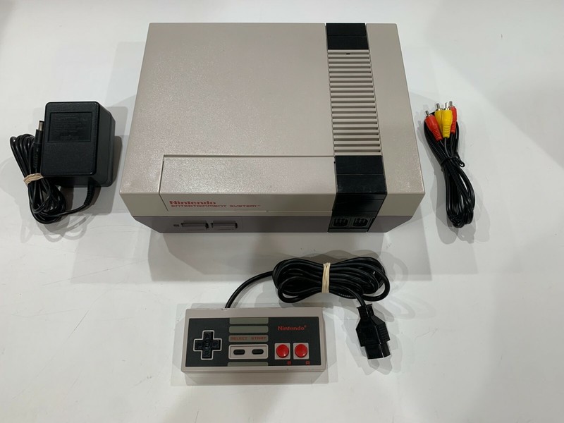 Original NES Nintendo System Console Brand New 72 Pin Authentic Tested Clean!