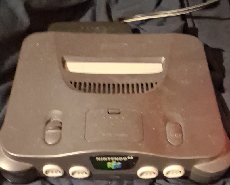 Nintendo 64 N64 Home Console Gray AV Multiplayer Under 480p Nintendo 64